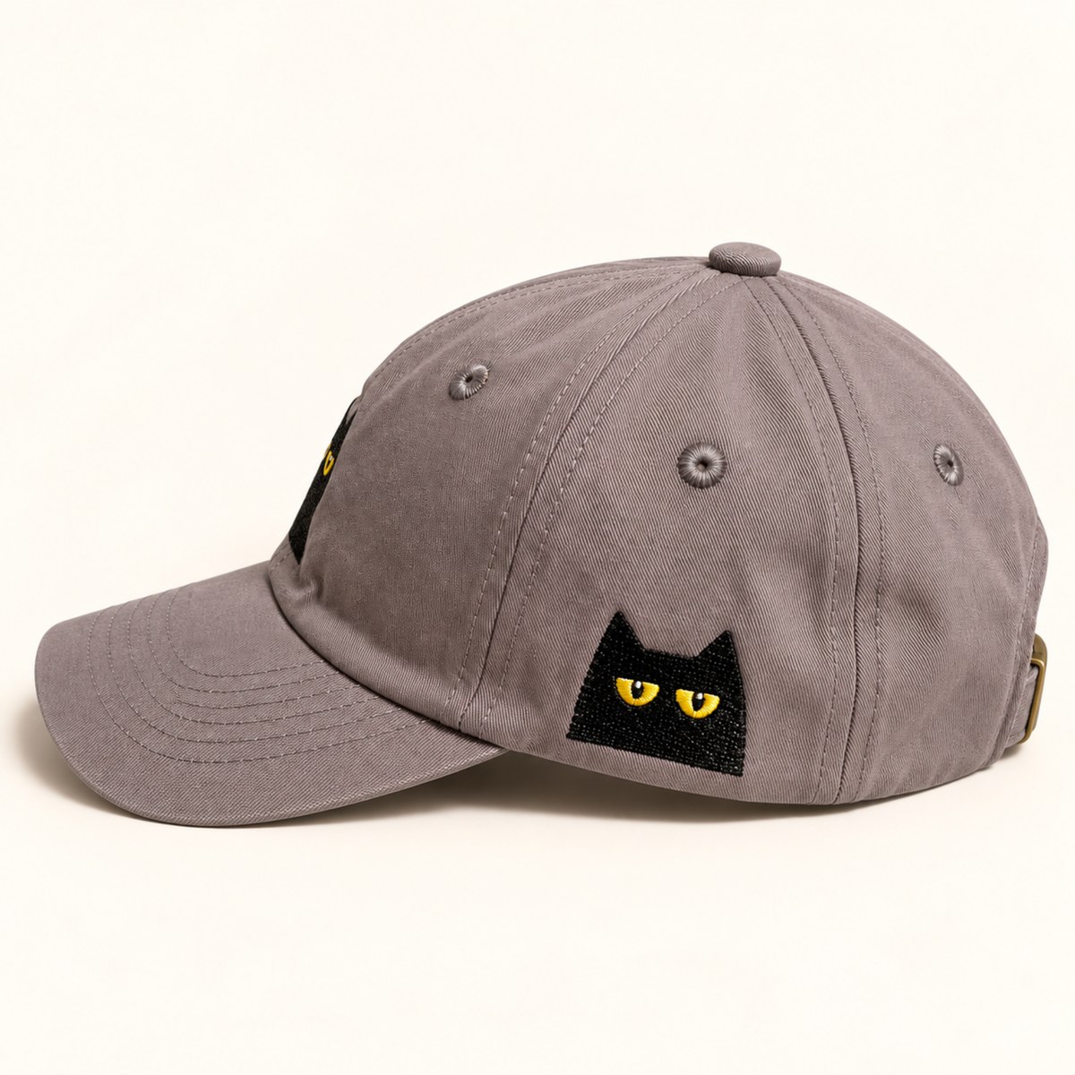 The Louis Hat — Charcoal, 02 · Side logo